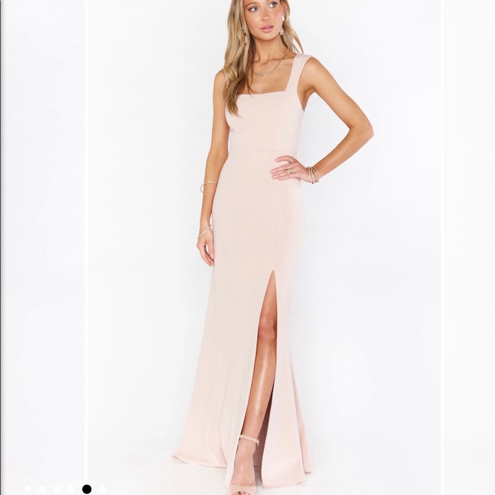 Paris Gown~ Dusty Blush Stretch- Show Me Your MuMu